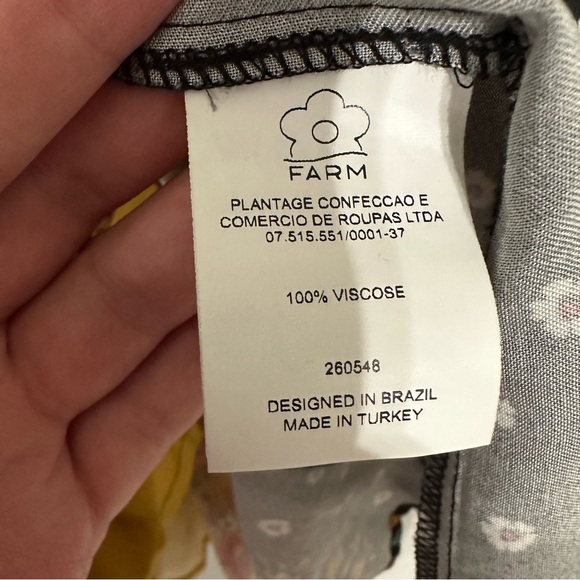 FARM RIO Intarsia Floral Peasant Style Blouse - Picture 10 of 13